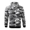 Camo Zipper C19 Mikina pánská (Barva camouflage gray, Velikost S)