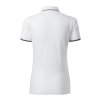 Perfection plain 253 Polokošile dámská (Barva bílá, Velikost 2XL)