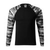 Camouflage LS 166 Triko unisex (Barva camouflage gray, Velikost XS)