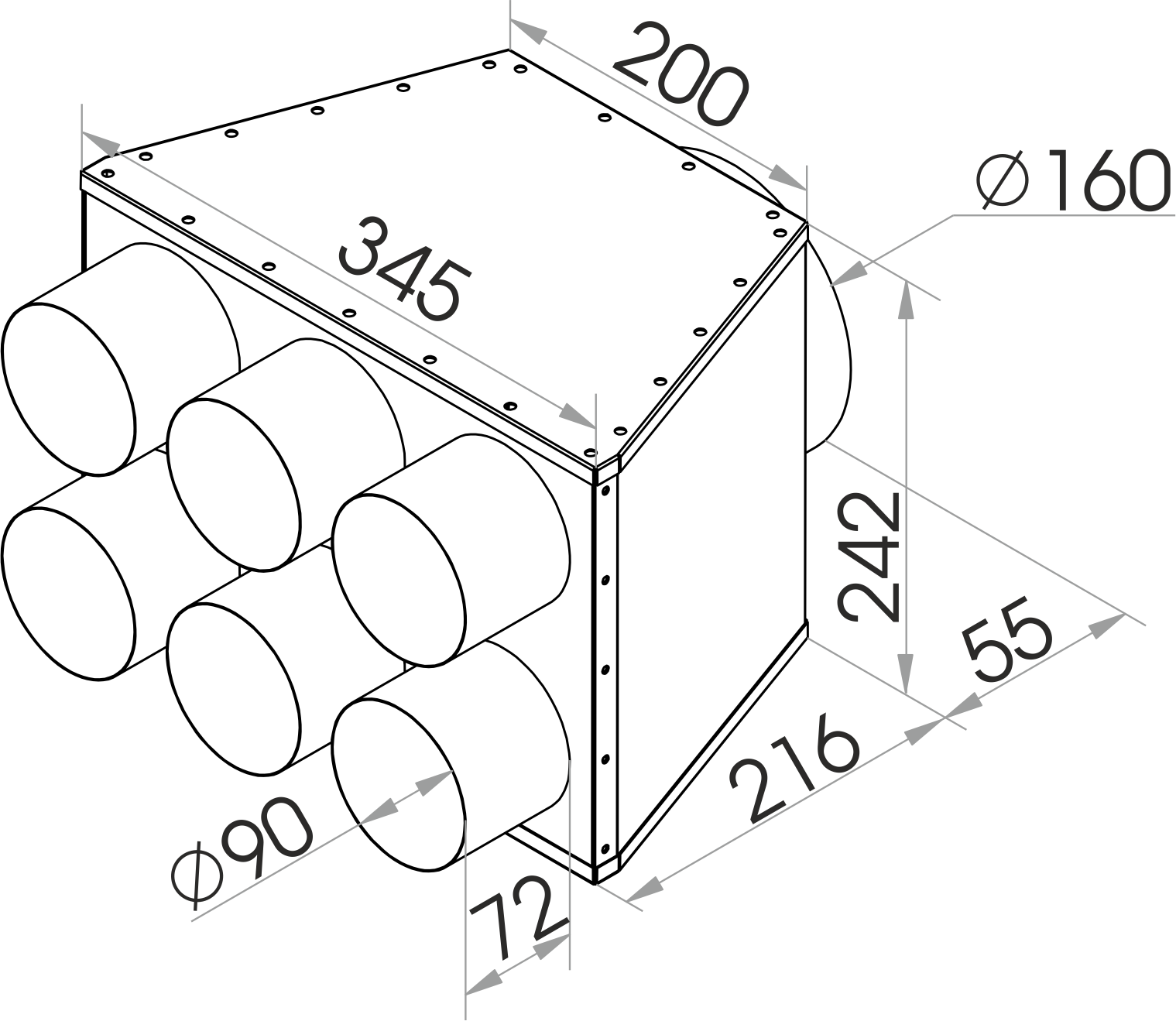 RT2RQ-6×90-160-kónický