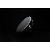 SP LS C C SA LUFTOMET Singlepack Sky Air Diffuser, concrete circle standard anthracite, black mounting frame (100, 125, 160 mm)