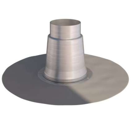 priruba pre plechove strechy PVC lem