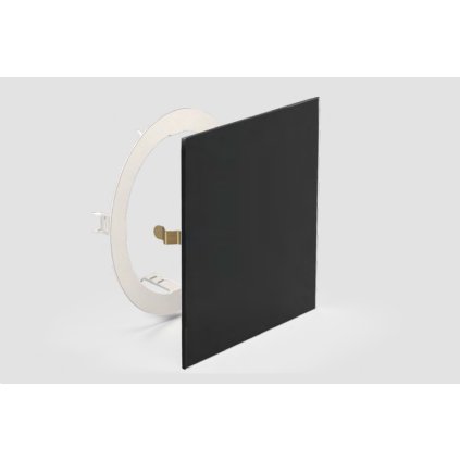 Airplast FLAT stvorcove sklo cierne
