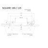 SQUARE 100 125