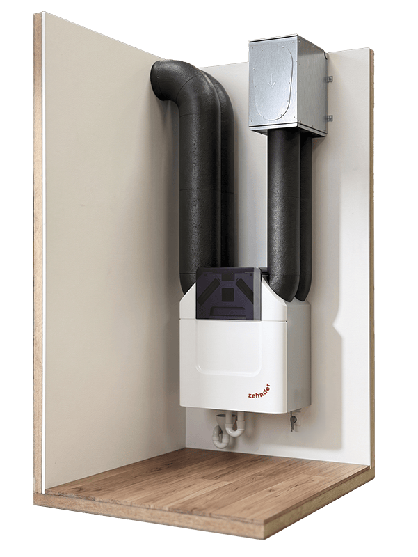 Zehnder ComfoAir Q + rozvody ComfoTube