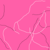 Mramor neon pink