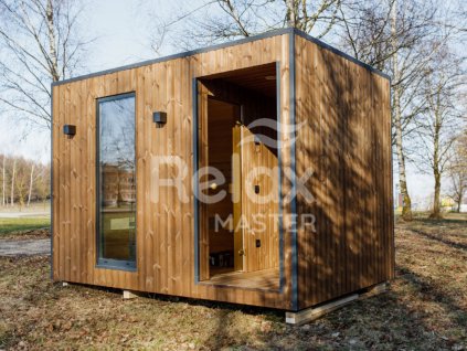 Venkovni finska izolovana sauna 240x365