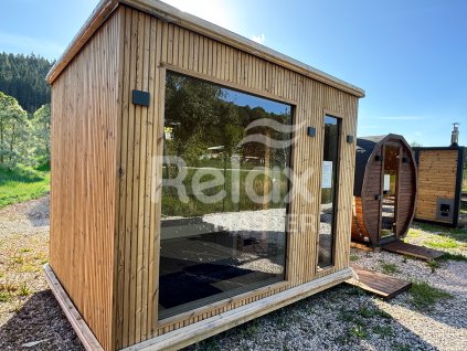 Finská sauna Premium 240x310