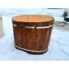 Ovalne koupací sudy smrk05ano