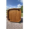 Sauna CUBE MINI z drewna termicznego