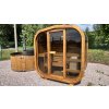 Sauna CUBE MINI z drewna termicznego