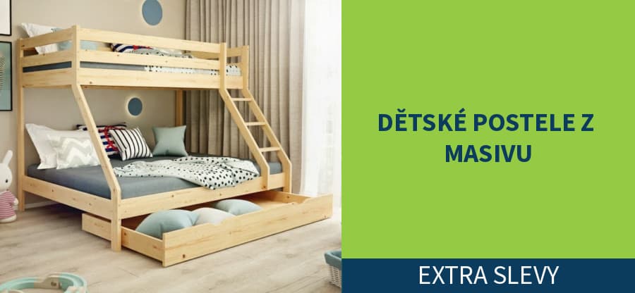 Dětské postele s Extra slevou a dopravou zdarma