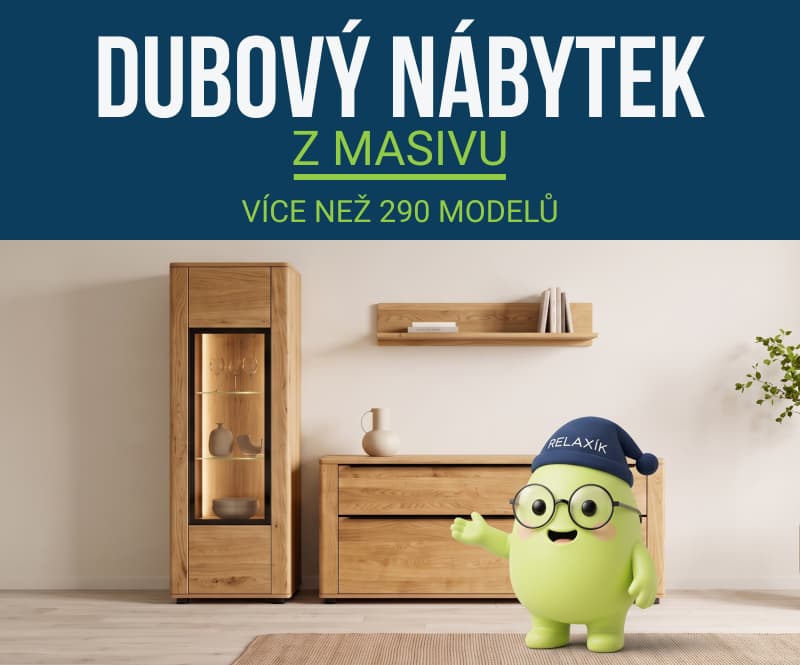 Dubový nábytek z masivu - Doprava zdarma na vše a bez limitu