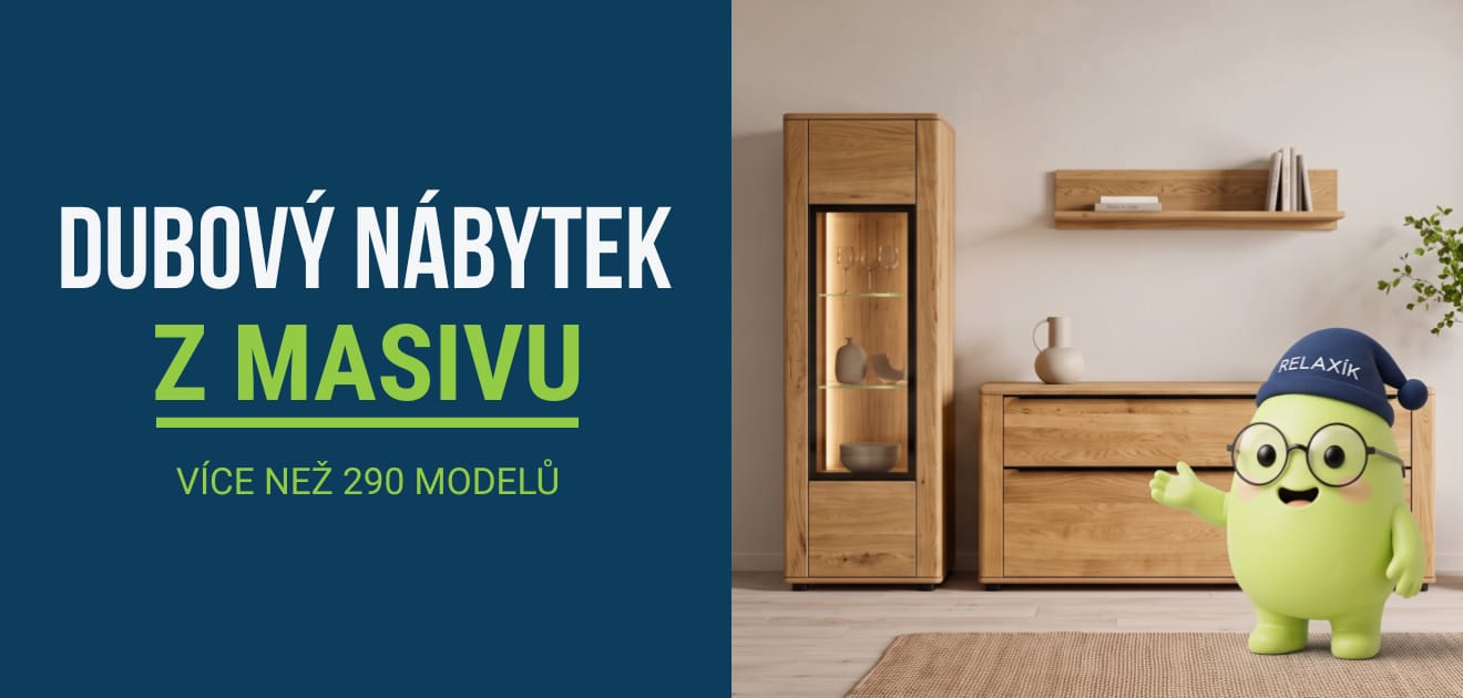 Dubový nábytek z masivu - Doprava zdarma na vše a bez limitu