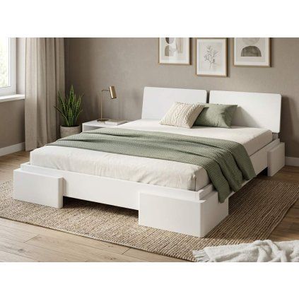 Postel z masivu borovice Argento