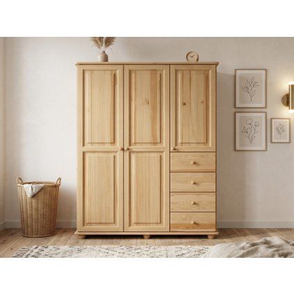 Skříň 09 - masiv borovice