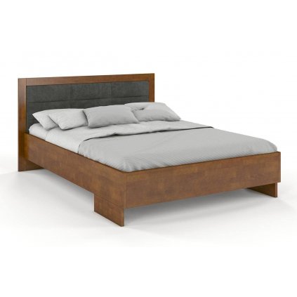 čalouněná postel Kalmar z masivu buk dub