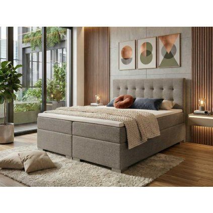 web Boxspring Silver 241