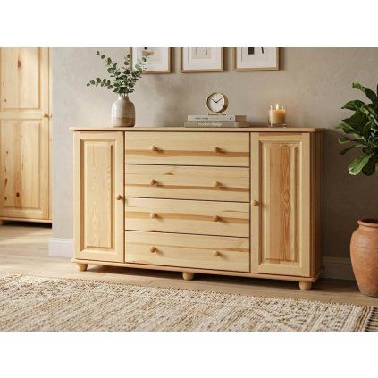 Komoda 65 - masiv borovice