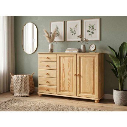 Komoda 69 - masiv borovice