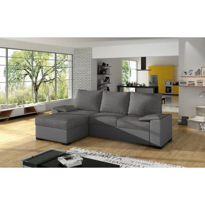 Rohová rozkládací sedačka Lusso - Sawana 05/Soft 29