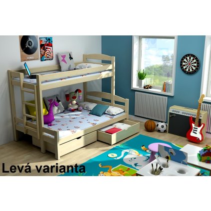 Patrová postel Sawana levá