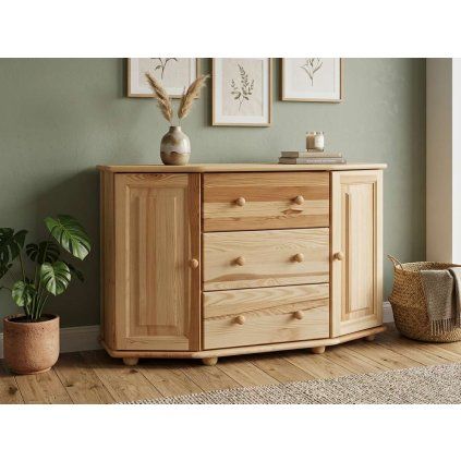 Komoda 111 - masiv borovice