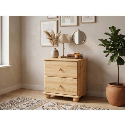 Komoda 93 - masiv borovice
