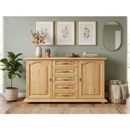 Komoda 109 - masiv borovice