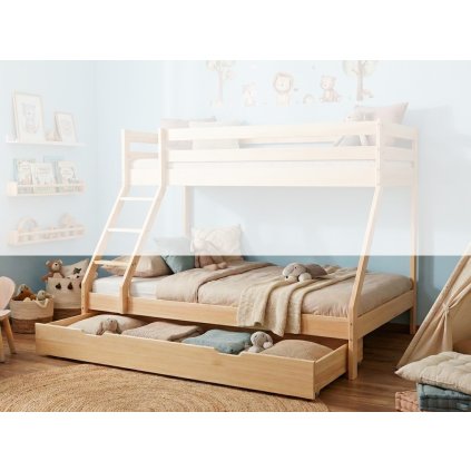 Úložný prostor Mike 200x65 cm - masiv borovice