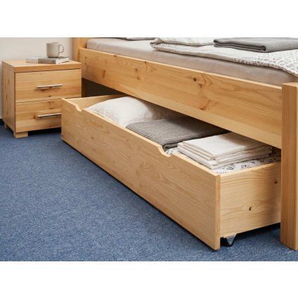 Úložný prostor 155x65 cm UNI 3/4 - masiv borovice