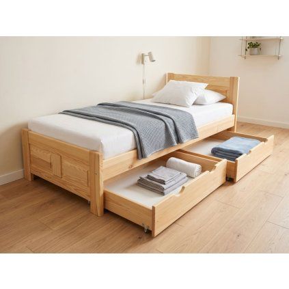 Úložný prostor UNI - 100x65 cm  masiv borovice
