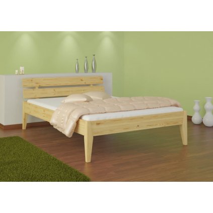 Manželská postel Taranto - masiv borovice