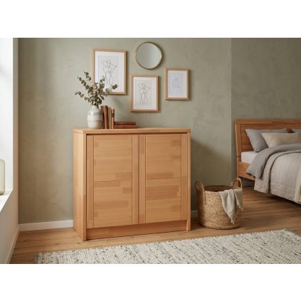 Komoda Timo III - masiv buk