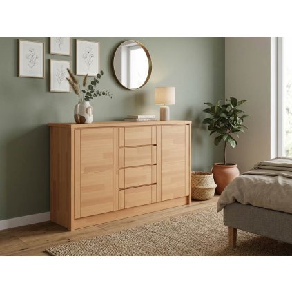 Komoda Timo IV - masiv buk