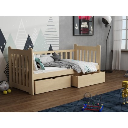 Dětská postel s úložným prostorem Atreus