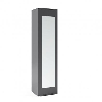 szafa 45 grafit z 1 lustrem graphite wardrobe 45 with 1 mirror