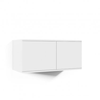 Závěsná skříňka Emi 100 cm - bílá