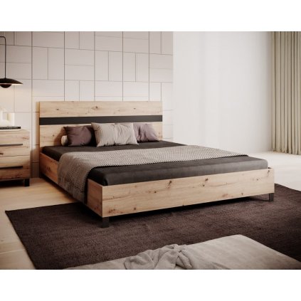 Manželská postel Malen 160 cm - Artisan