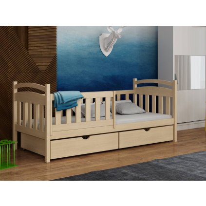 Dětská postel s úložným prostorem Kornel