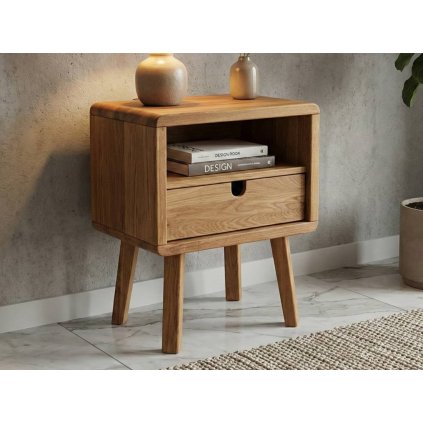 Dubový noční stolek Dubai