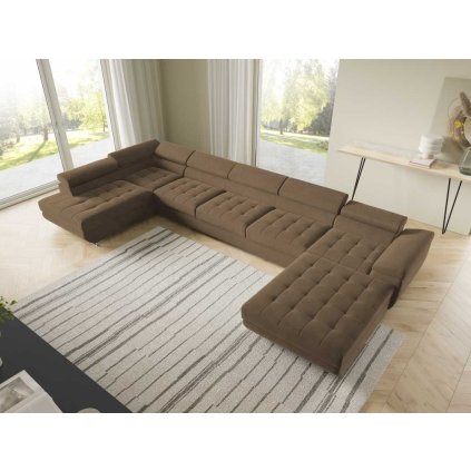 Rozkládací sedací souprava do U Monza XL - Monolith 09