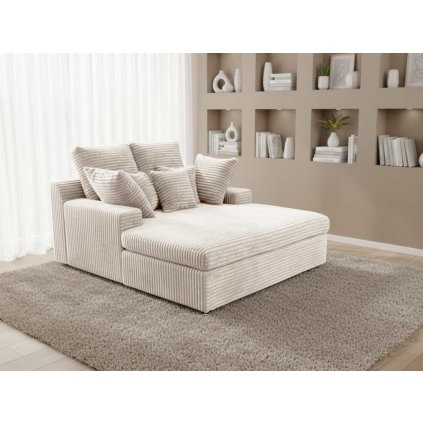 Pohovka/lenoška Lazy one - Krémová 01