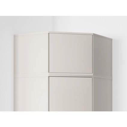 Nástavec na rohovou šatní skříň Bianco - P