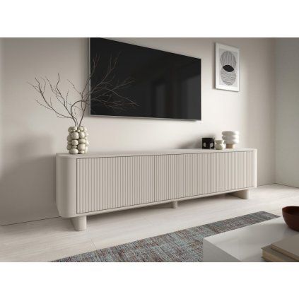 TV stolek Trenza 200 cm - kašmír