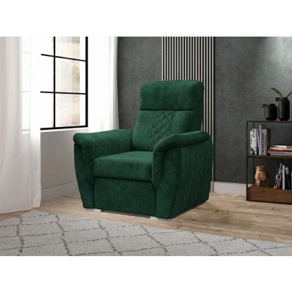 Křeslo Boston - zelená