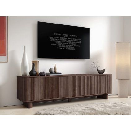 TV stolek Trenza 200 cm - Ořech