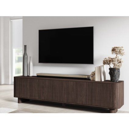 TV stolek Trenza 220 cm - ořech