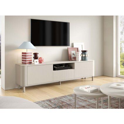 TV stolek Norvik 200 cm - kašmírové nožky