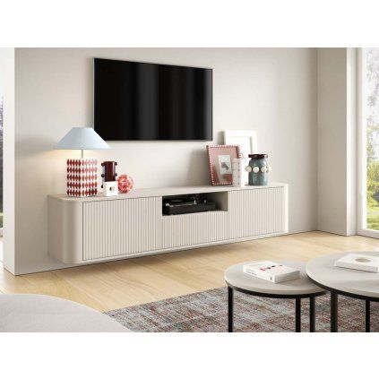 TV stolek Norvik 200 cm - závěsný